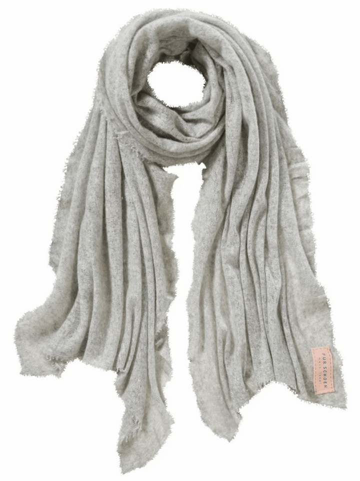 Cashmere Scarf Silver