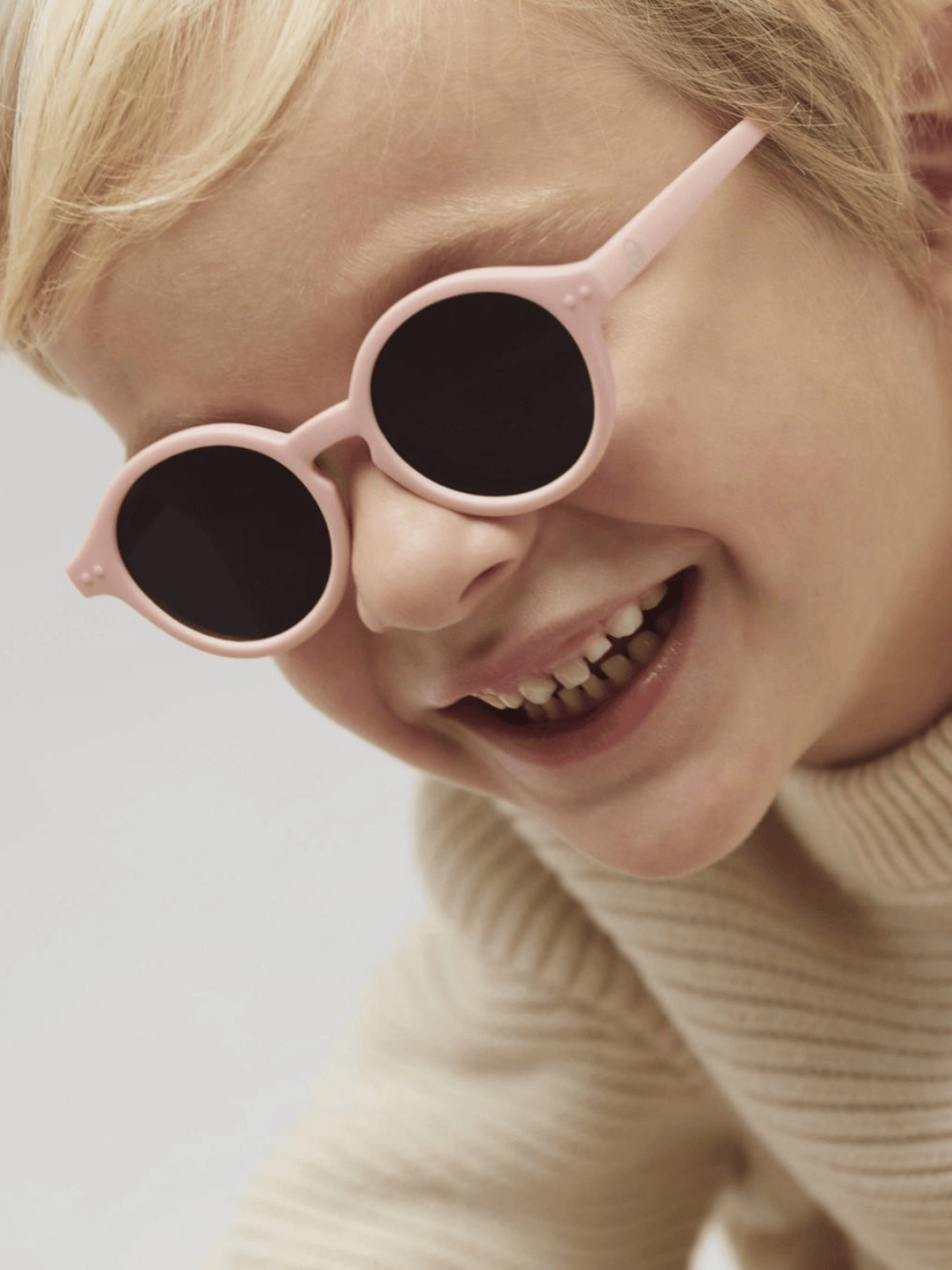 Sunglasses Kids Plus #D Pastel Pink