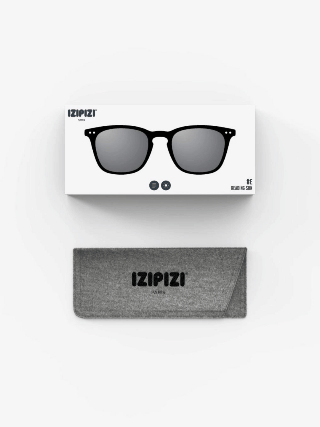 Sunglasses Reading Glasses #E Black