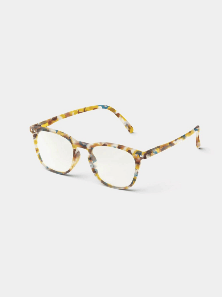 Computer reading glasses #E Blue Tortoise