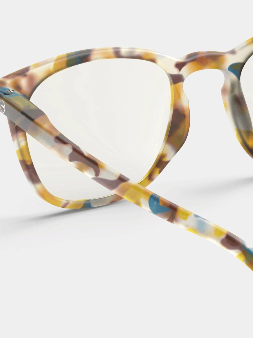 Computer reading glasses #E Blue Tortoise