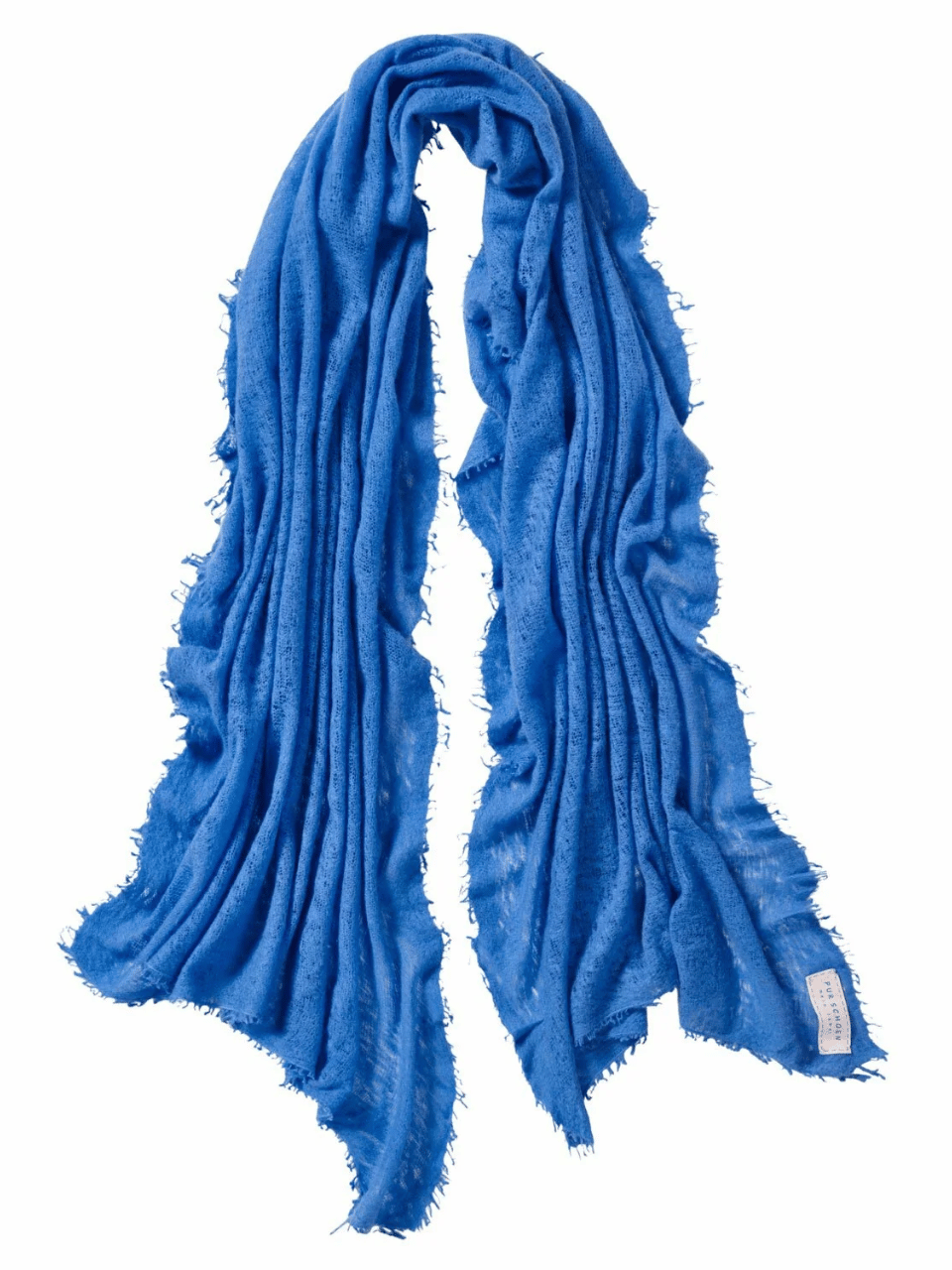 cashmere scarf summer blue