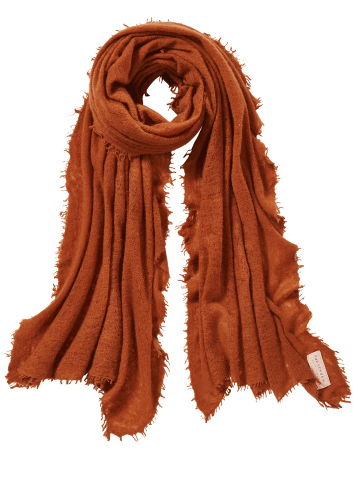 Cashmere Scarf Cognac