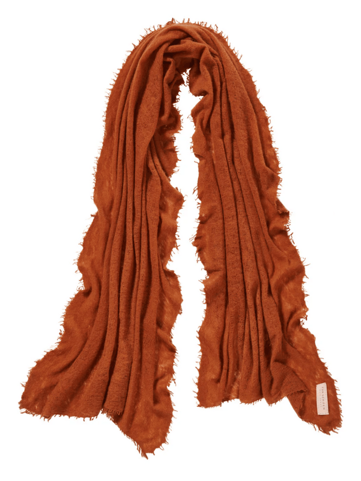 Cashmere Scarf Cognac