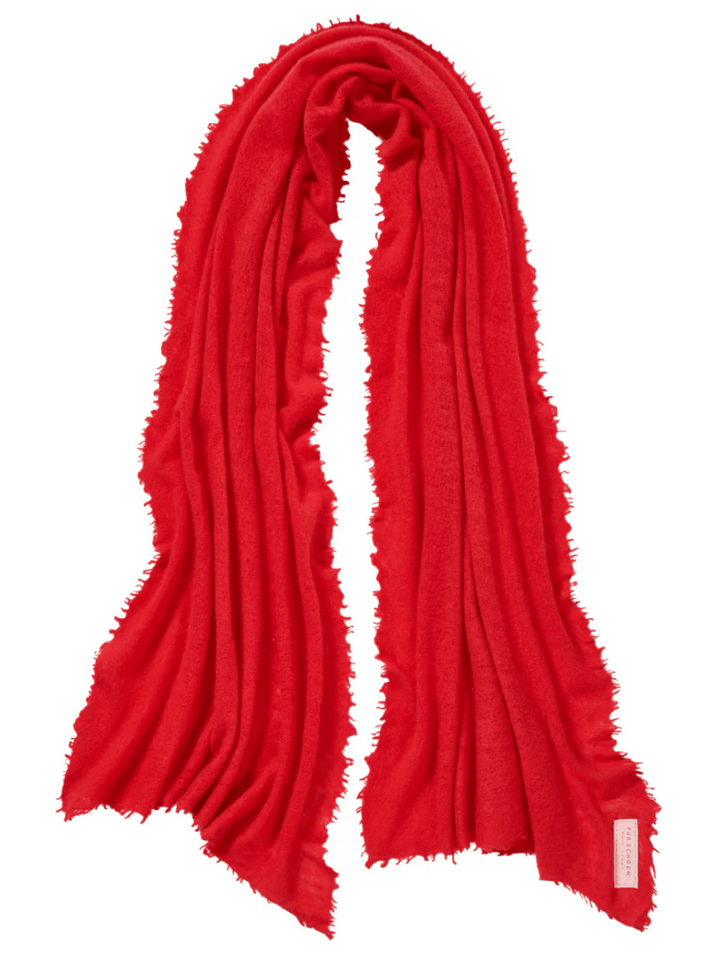 Cashmere Scarf Red