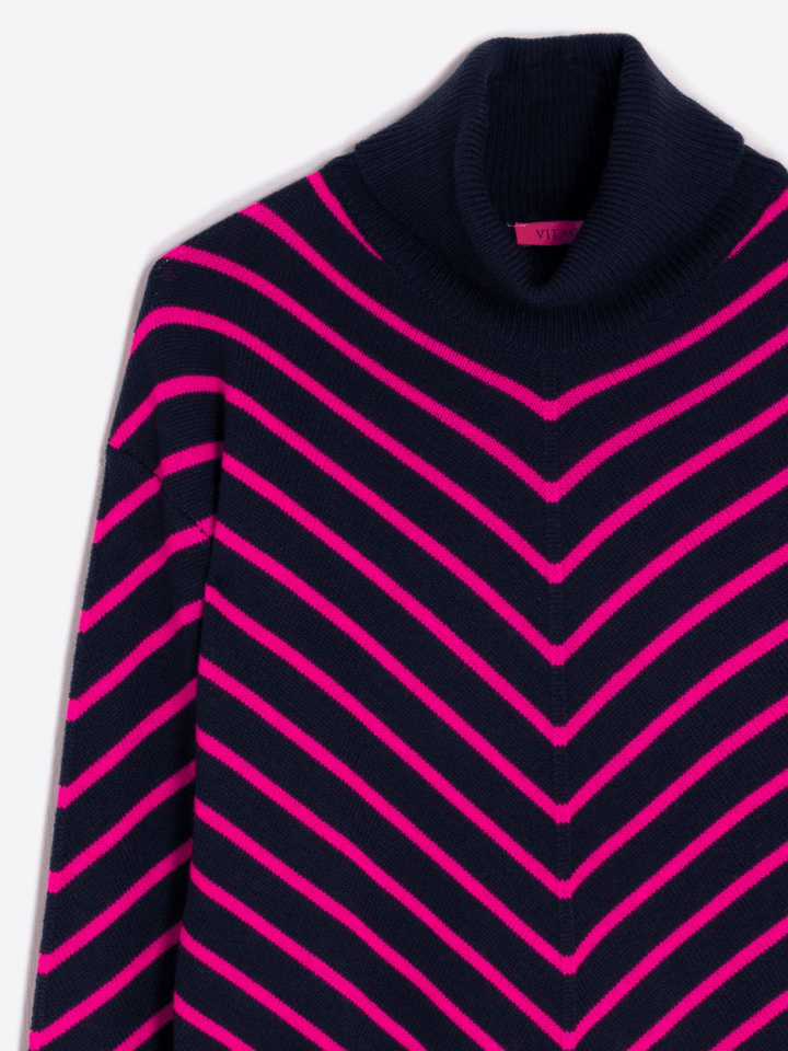 sweater with stripes