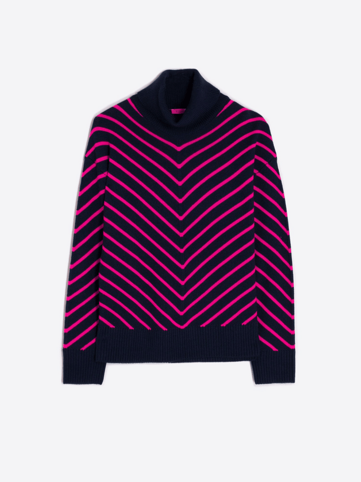 sweater with stripes