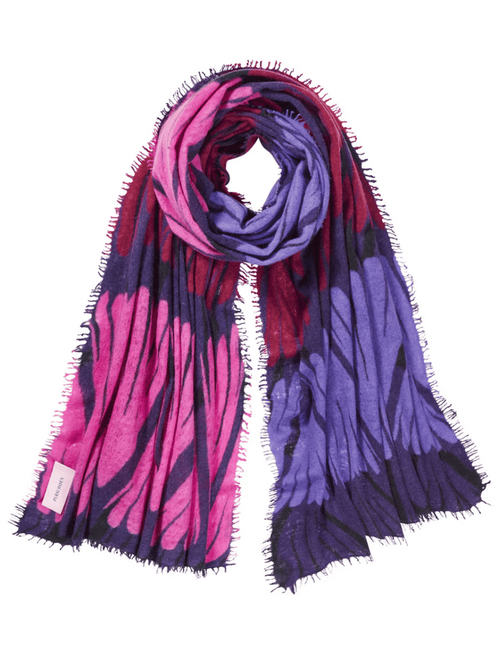 cashmere scarf Maya Blackberry