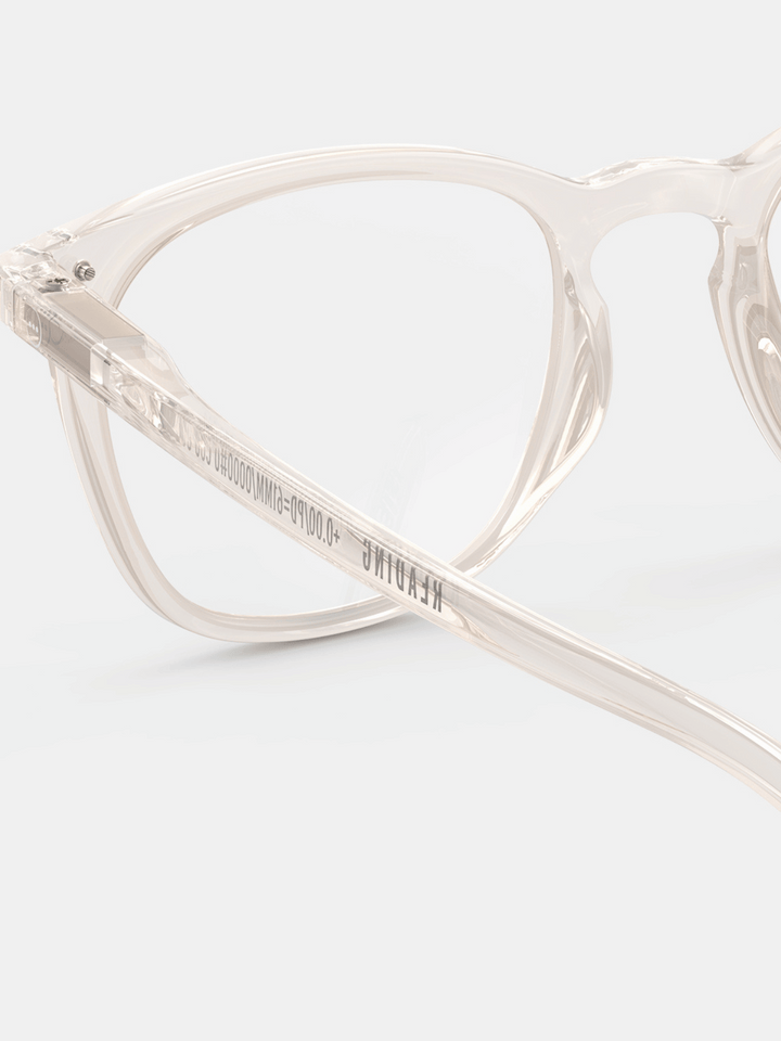 Reading Glasses #E Paper Note Beige