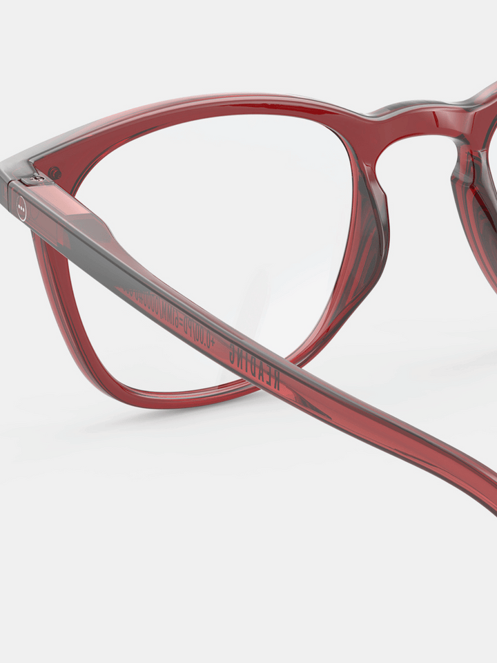 reading glasses #E Red Tape