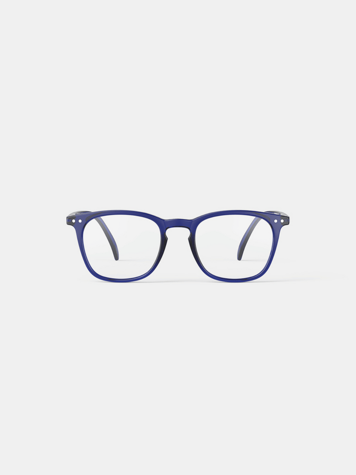 reading glasses #E Blue Ink