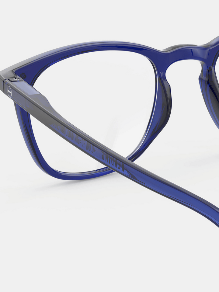 reading glasses #E Blue Ink