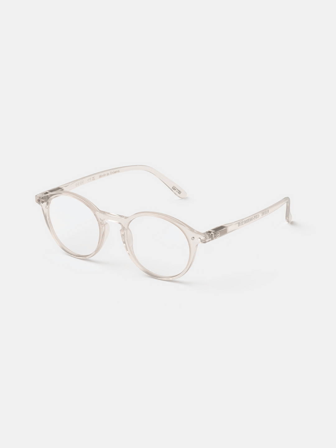 Reading Glasses #D Paper Note Beige