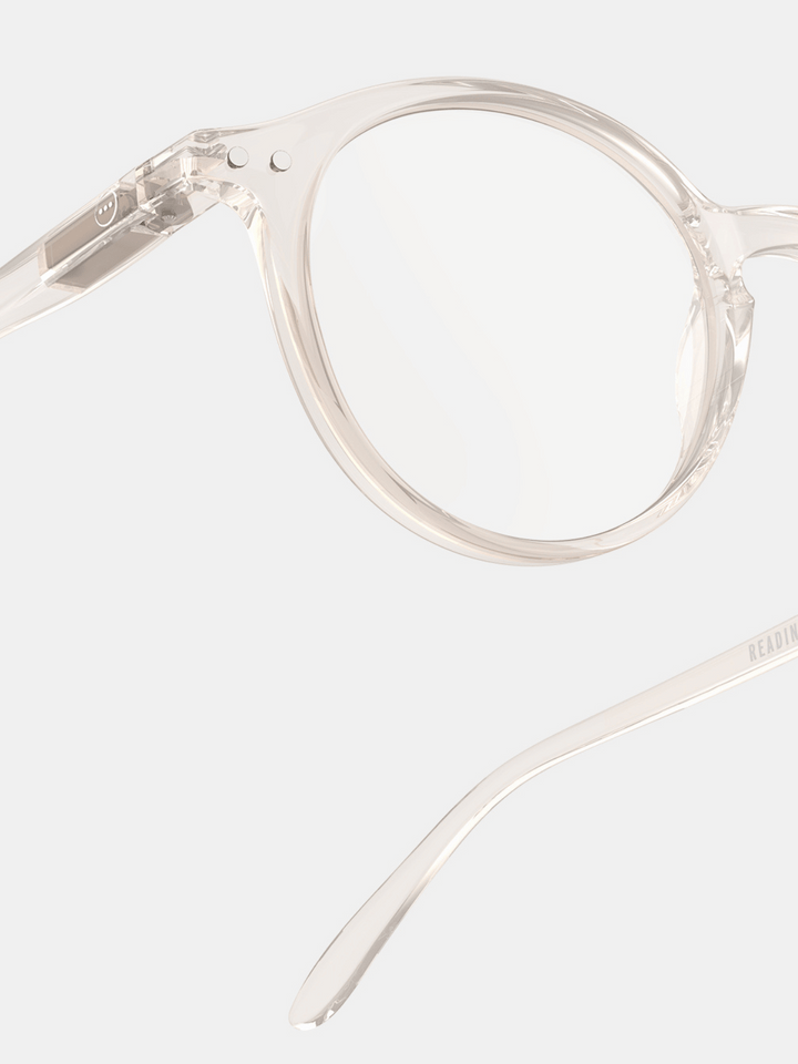 Reading Glasses #D Paper Note Beige