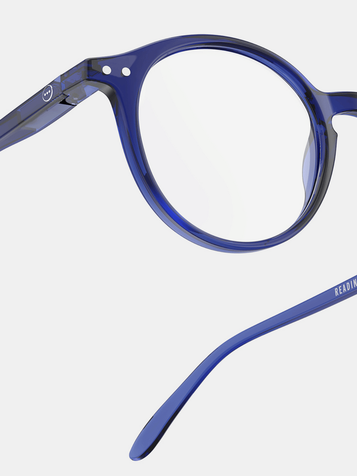 reading glasses #D Blue Ink