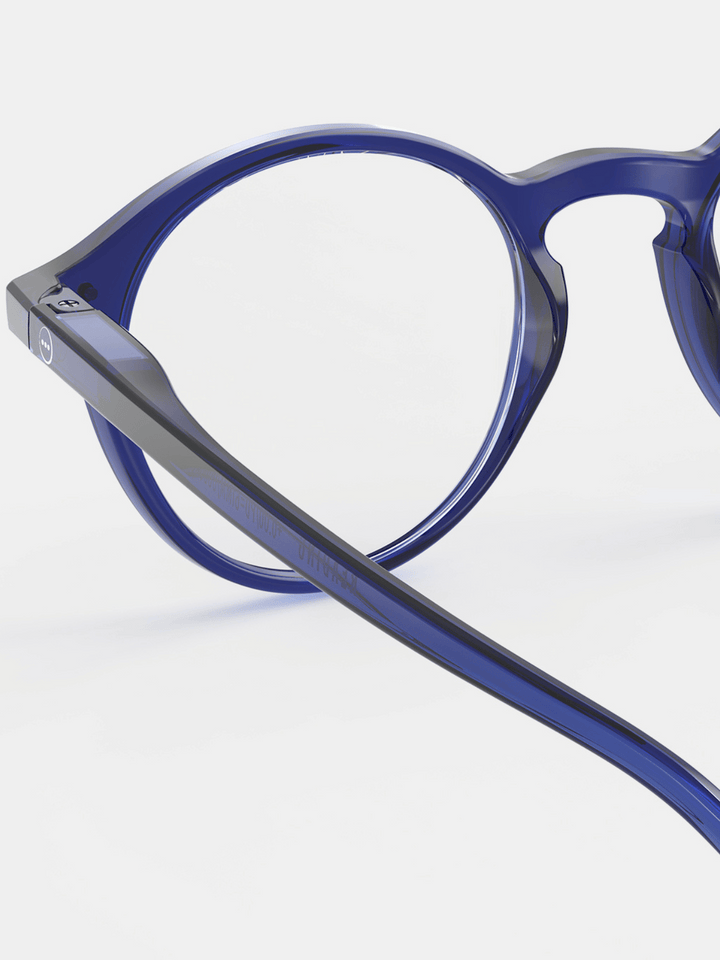 reading glasses #D Blue Ink