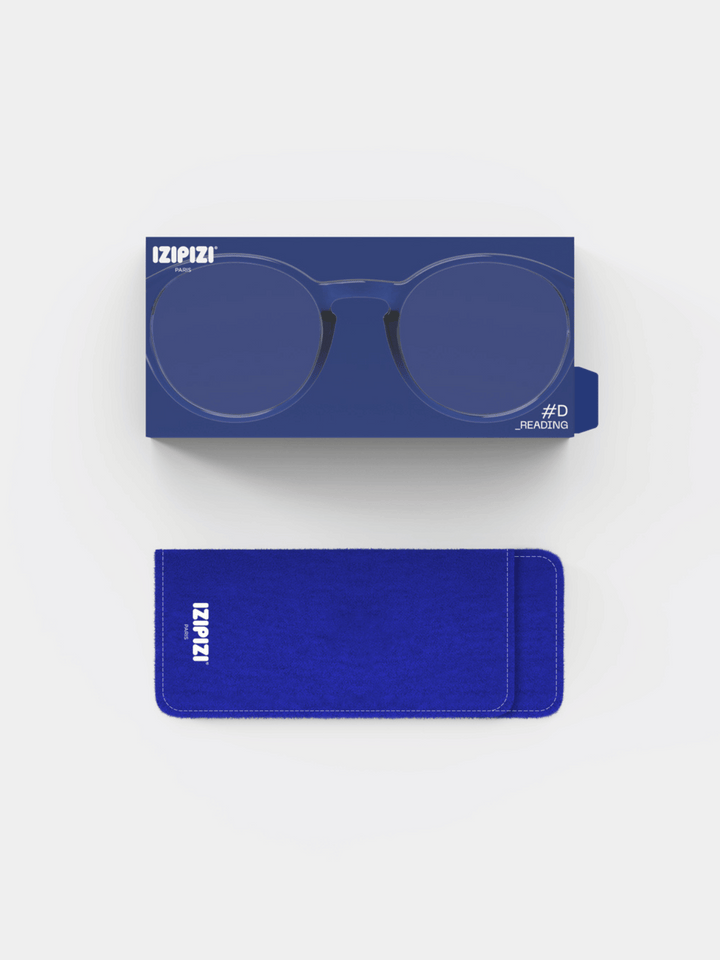 Lesebrille #D Blue Ink