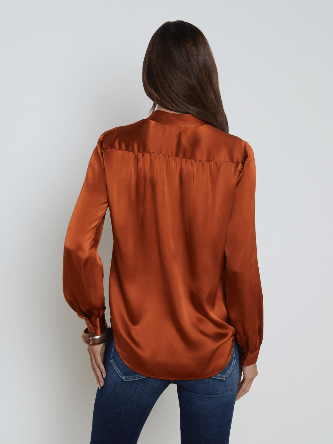 Bianca silk blouse