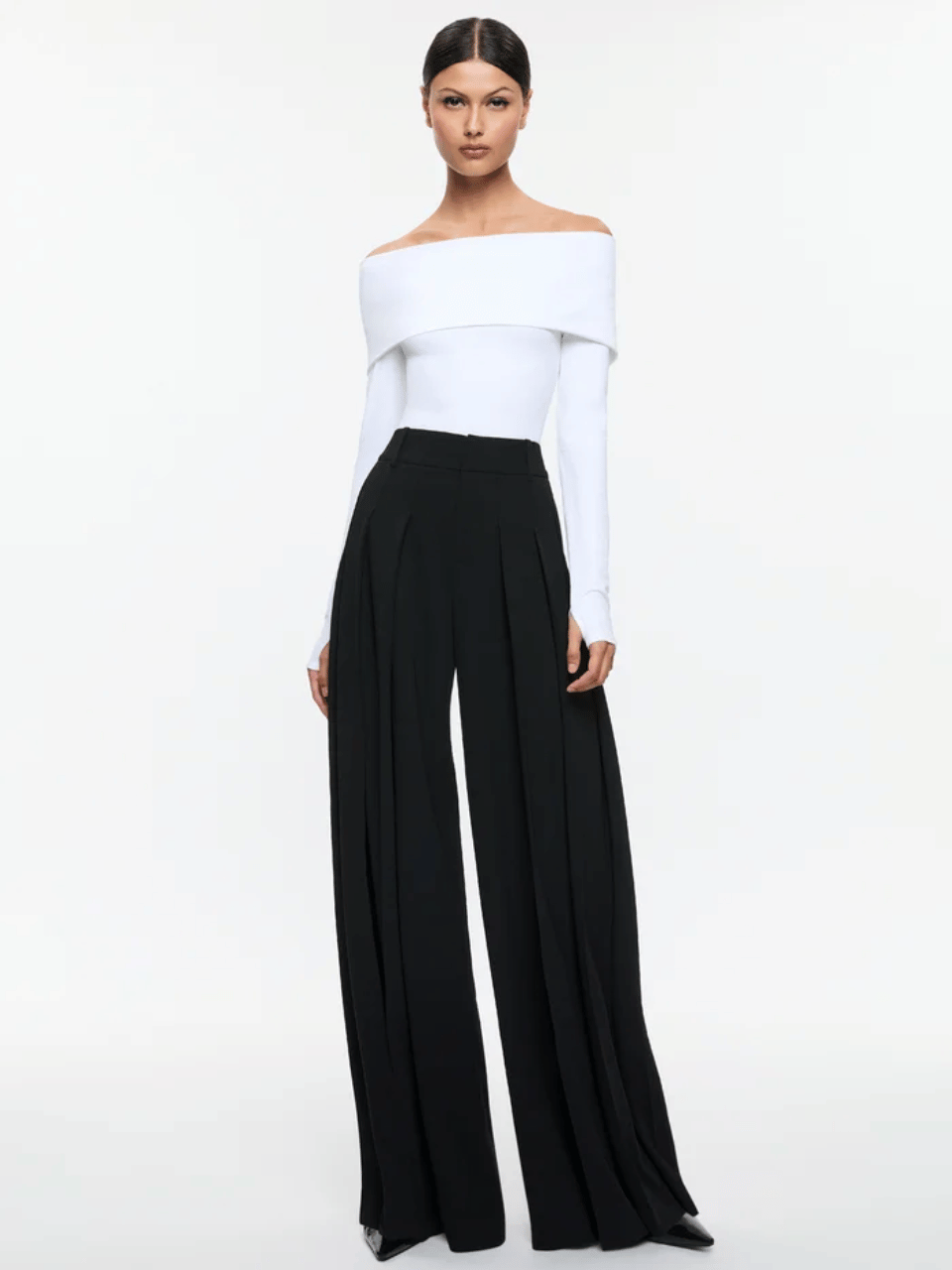 Simon wide leg trousers