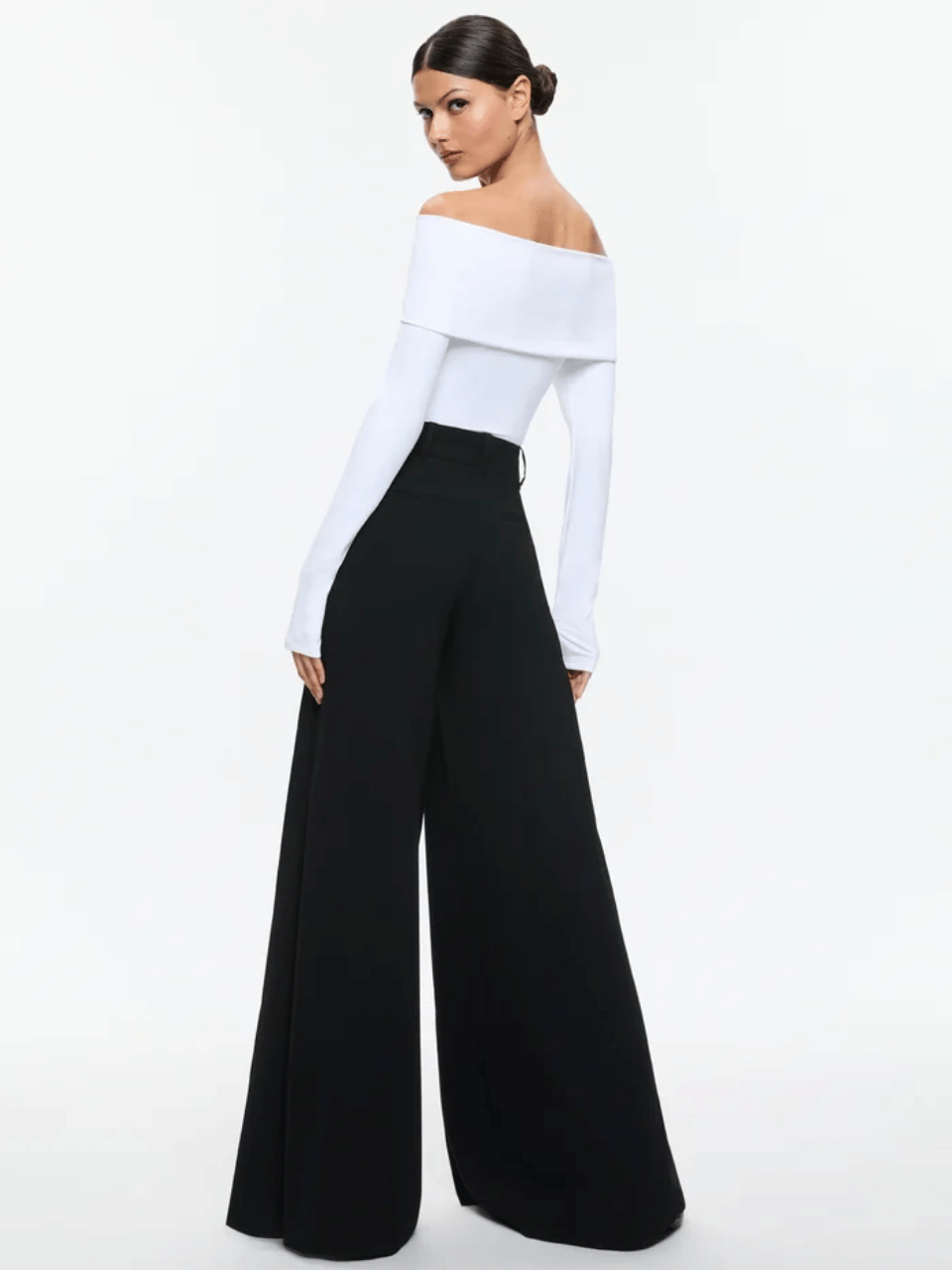 Simon wide leg trousers