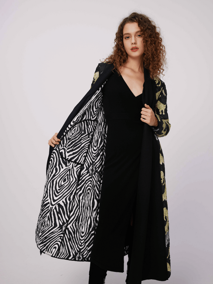 Zinnia reversible coat