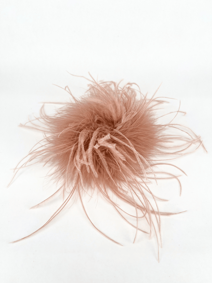 Feather Brooch Rosé