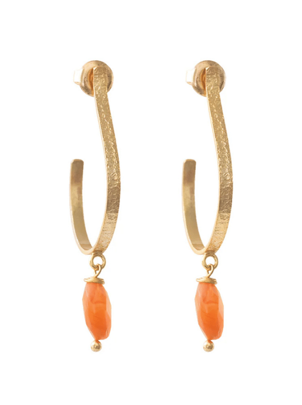 Attracted Carnelian Earrings