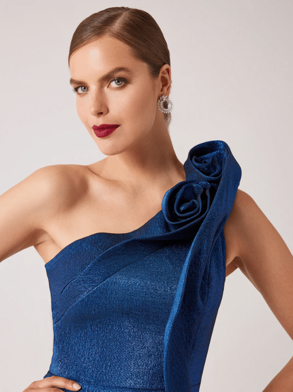 dress evening one-shoulder