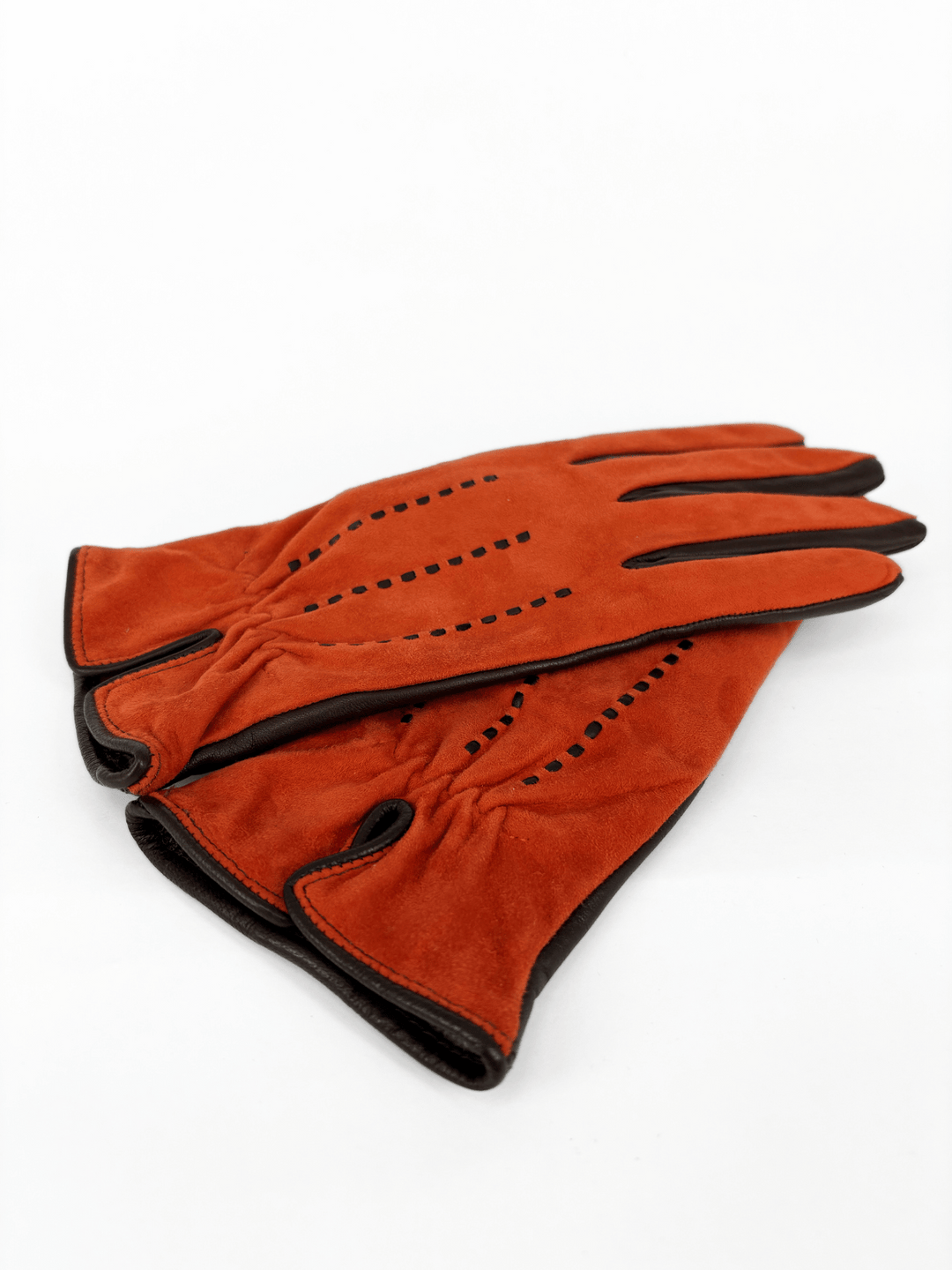 Leather Gloves Red