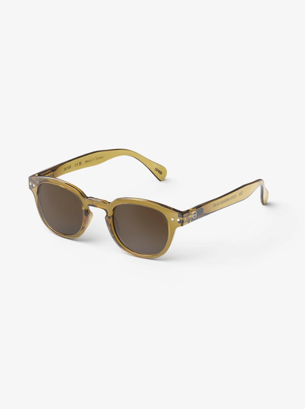 Sonnenbrille #C Golden Green