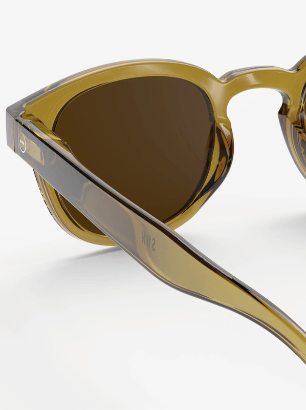 Sonnenbrille #C Golden Green