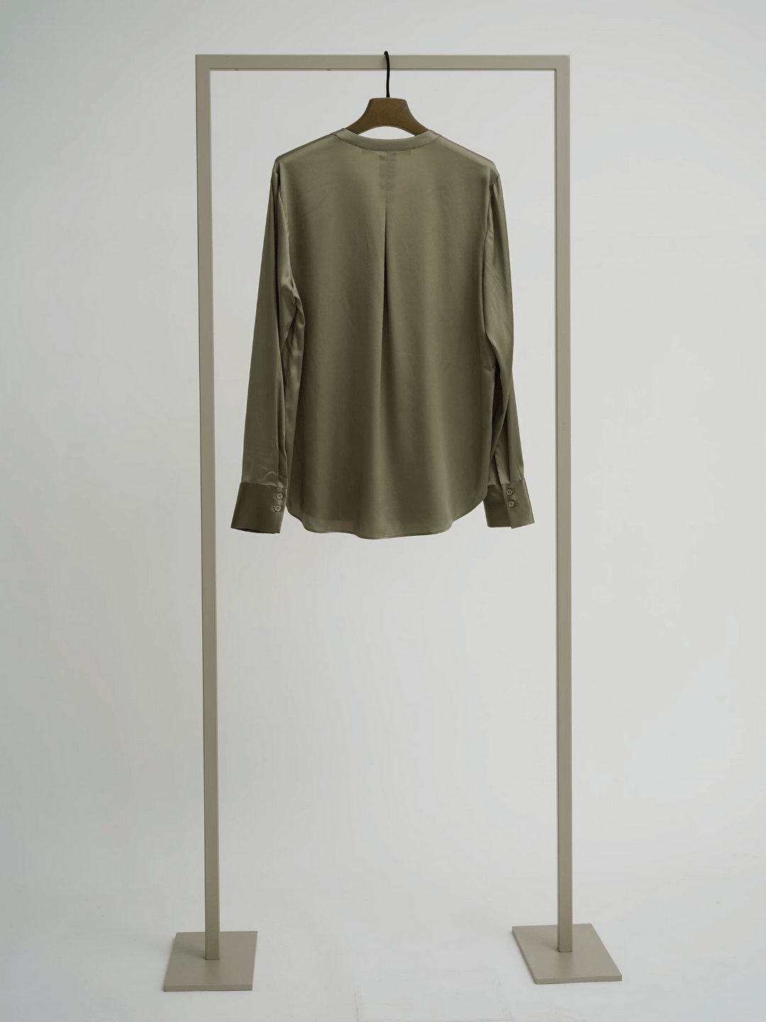 Seidenbluse Olive