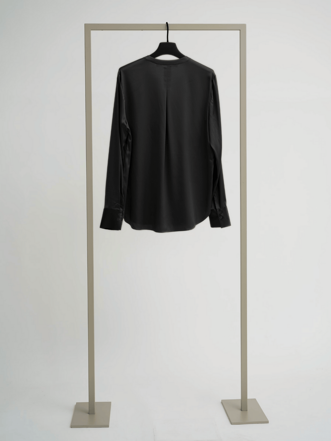 Seidenbluse Schwarz