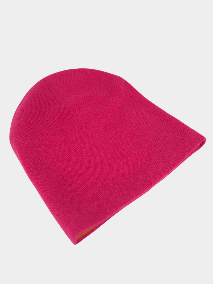 Cashmere Hat Bicolor Magenta