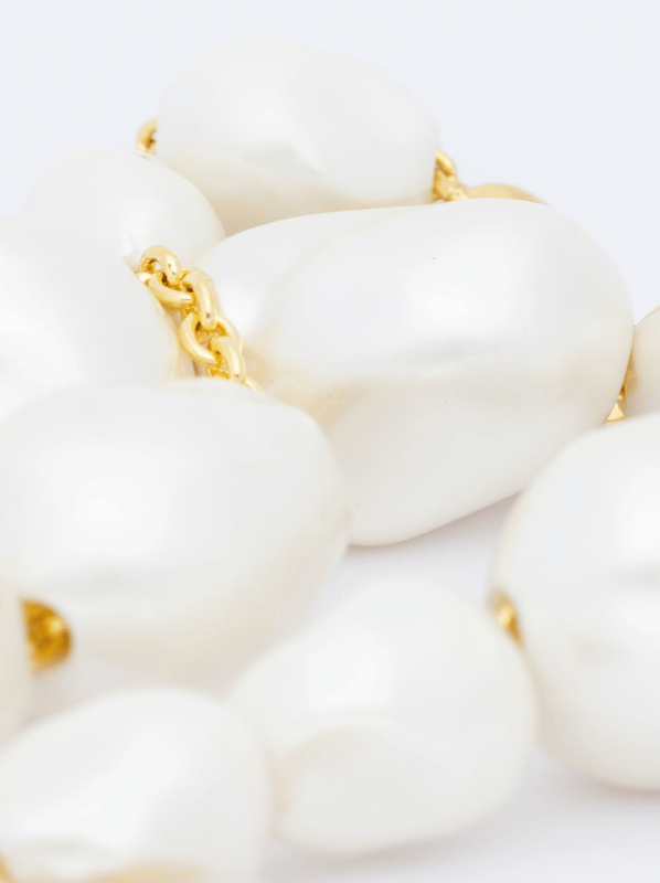 organic pearl necklace