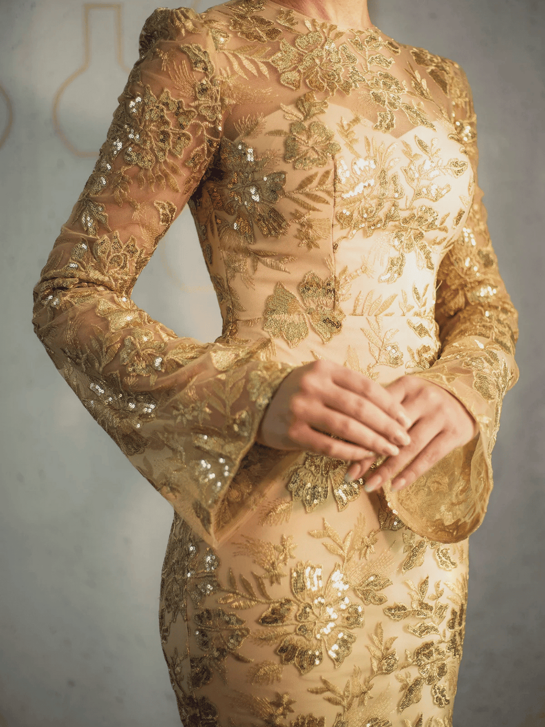 GOLDEN ELEGANCE GOWN