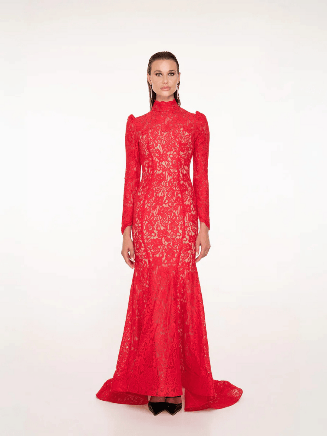 Goddess Glamour Dress Red