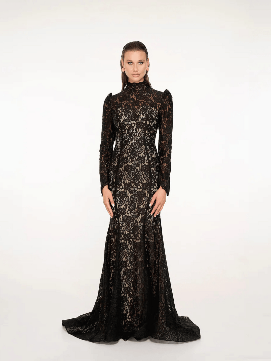 Goddess Glamour Dress Black