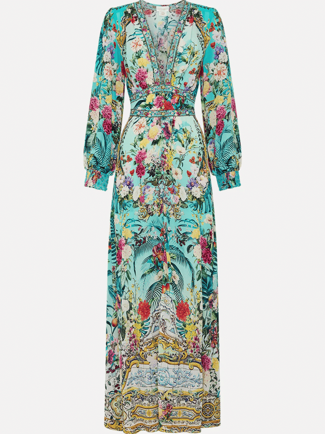 The Gardens of Queluz maxi dress