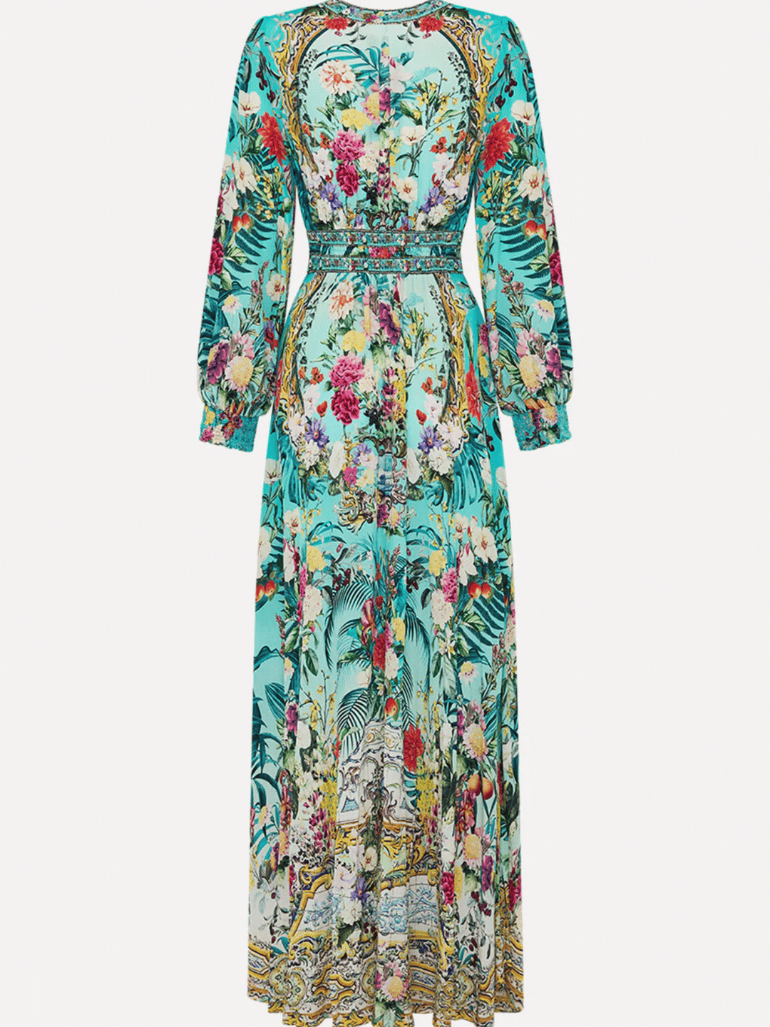 The Gardens of Queluz maxi dress