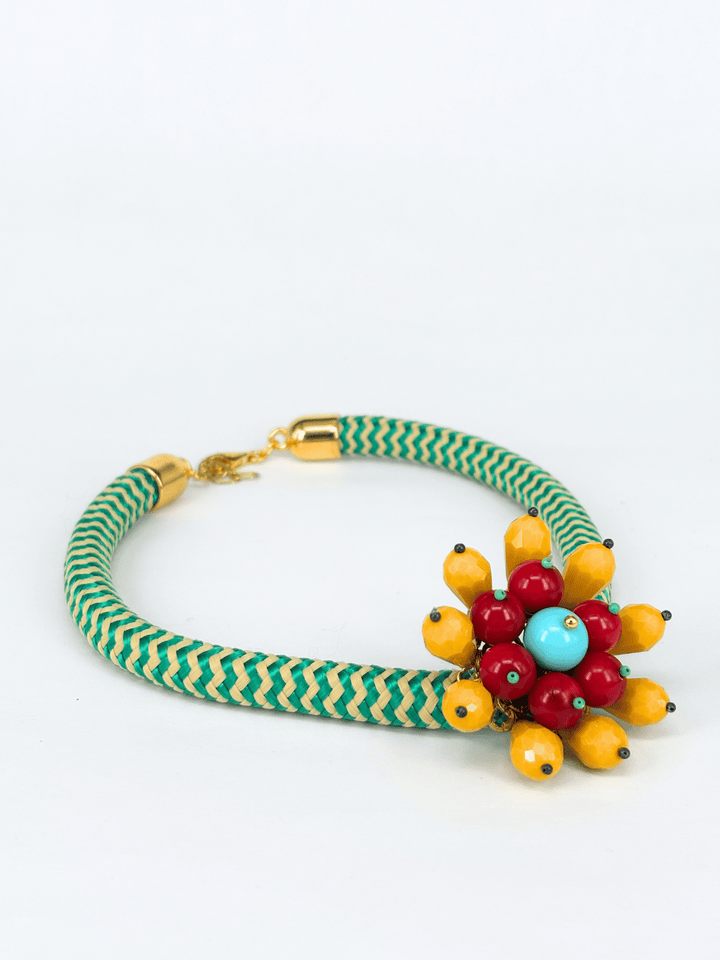 Nora Necklace Green