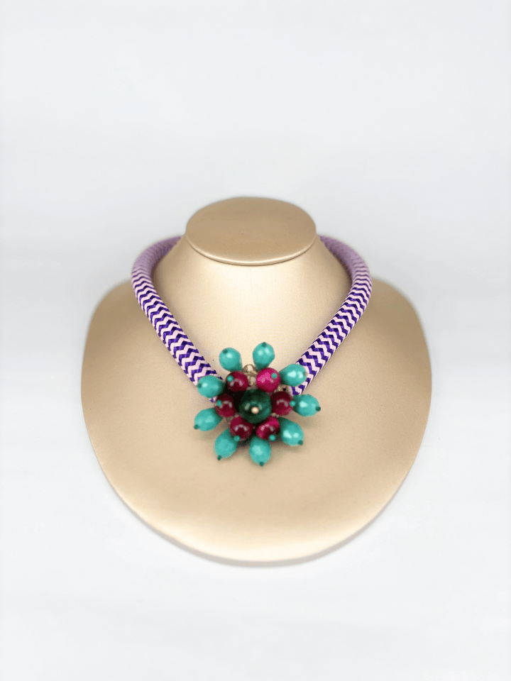 Nora Necklace Purple