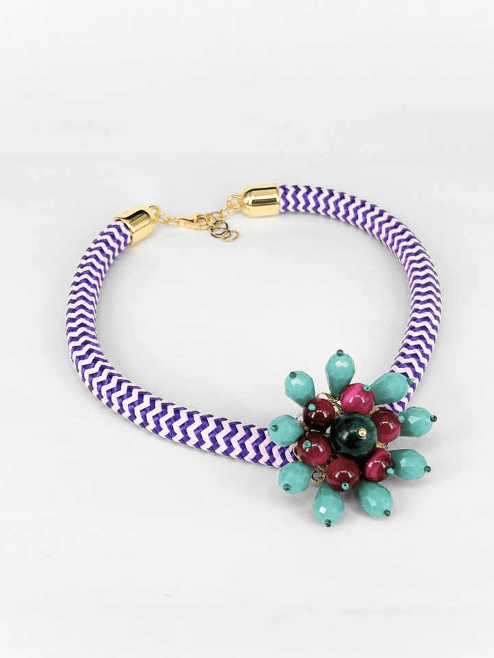 Nora Necklace Purple