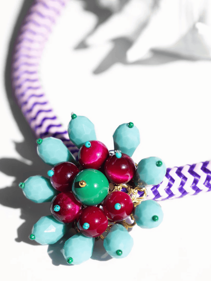 Nora Necklace Purple