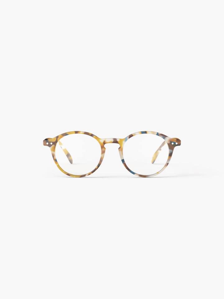 Reading glasses #D blue tortoise