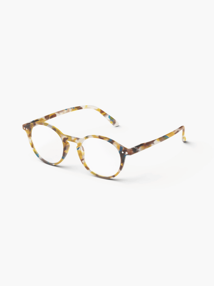 Reading glasses #D blue tortoise