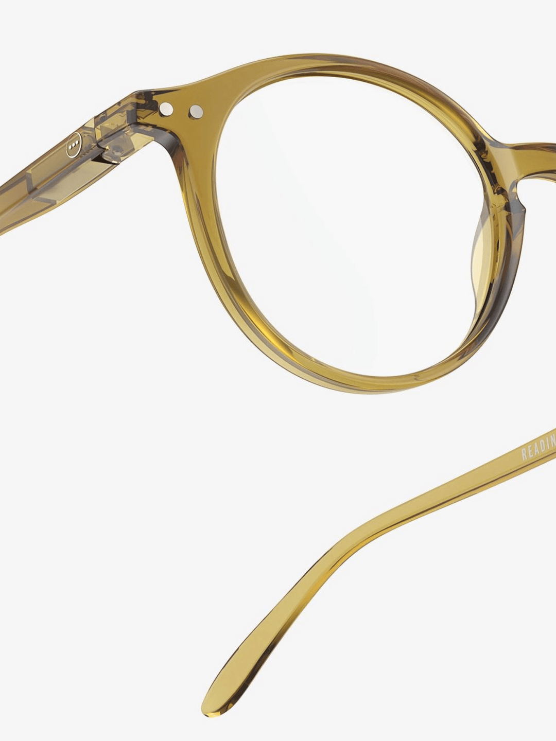 reading glasses #D Golden Green