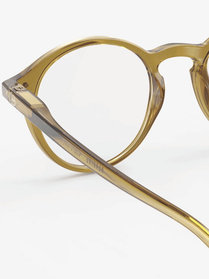 reading glasses #D Golden Green