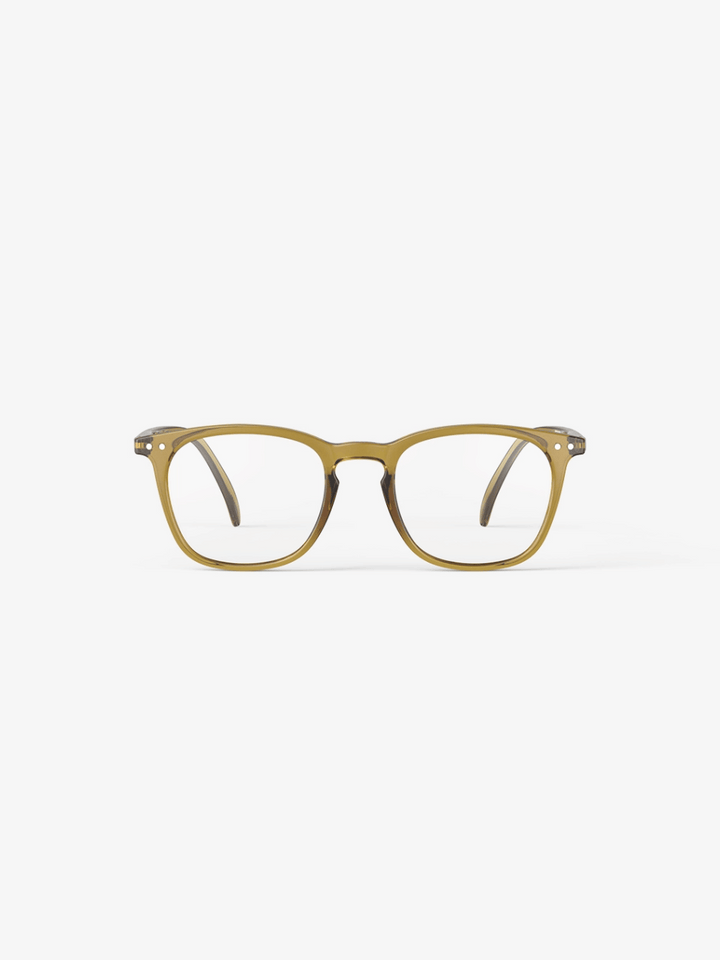 Reading glasses #E Golden Green