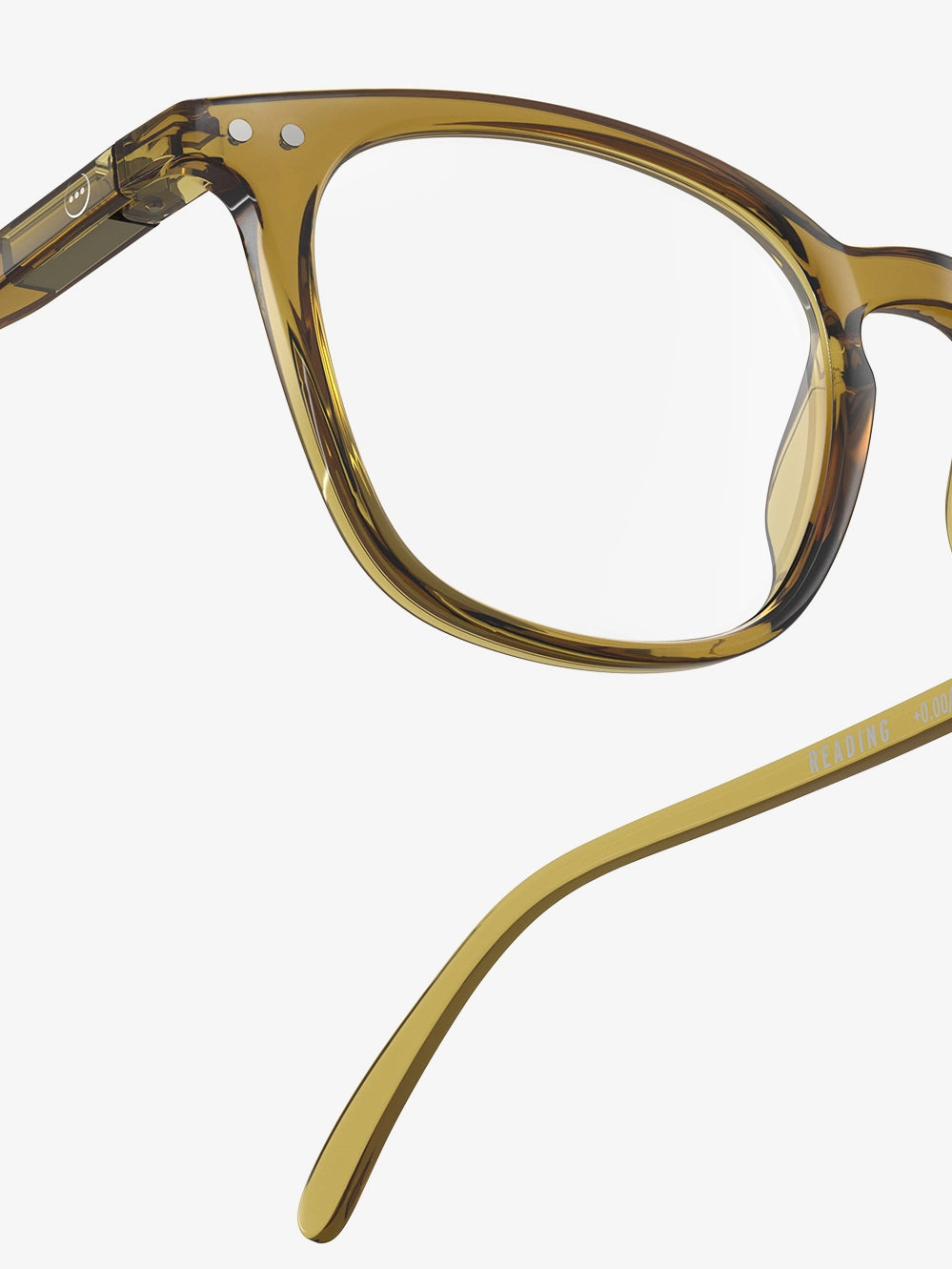 Lesebrille #E Golden Green